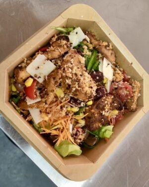 Salade poulet croustillant