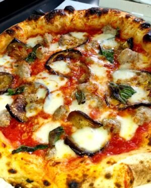 pizza norma de la pizzéria street food style lausanne